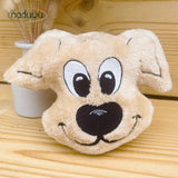 Stickdatei Hund Stuffie Set, ITH Kuschelkissen Schnuffelkopp in 20x18