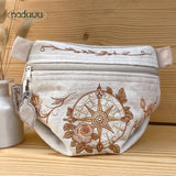 Stickdatei Umhängetasche Set mit 5 Größen, ITH Stickdatei Rosemary Bag
