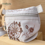 Stickdatei Umhängetasche 15x20, ITH Tasche Rosemary Bag - Sewando