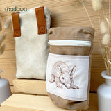 Stickdatei BoxyDillo Bag 13x18, ITH Tasche mit Reißverschluss