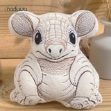 Stickdatei armadillo Stuffie 10x10, ITH Stickdatei Gürteltier