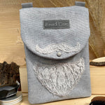 Stickdatei Beard Care Bag “BC” 18x25, In The Hoop Tasche - Sewando