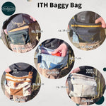 Stickdatei Baggy Bag Set, ITH Tasche in 5 Größen mit 2 Reißverschlüssen - Sewando