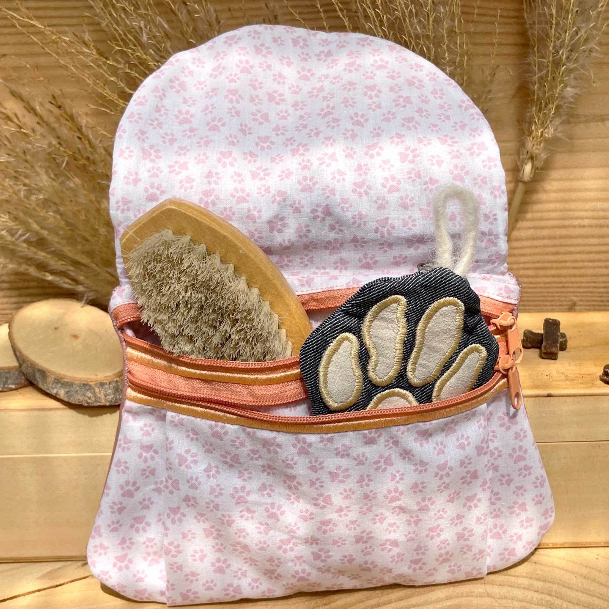 Stickdatei Tasche Big Paw Set, In The Hoop Bag in 5 Größen - Sewando
