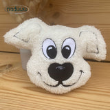 Stickdatei Hund Stuffie Set, ITH Kuschelkissen Schnuffelkopp in 15x14