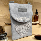Stickdatei Beard Care Bag “BC” 18x25, In The Hoop Tasche - Sewando