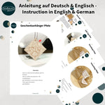 ITH Stickdatei Geschenkumschlag mit Pfote 13x18, 16x26 & Geschenkanhänger 10x10 - Sewando