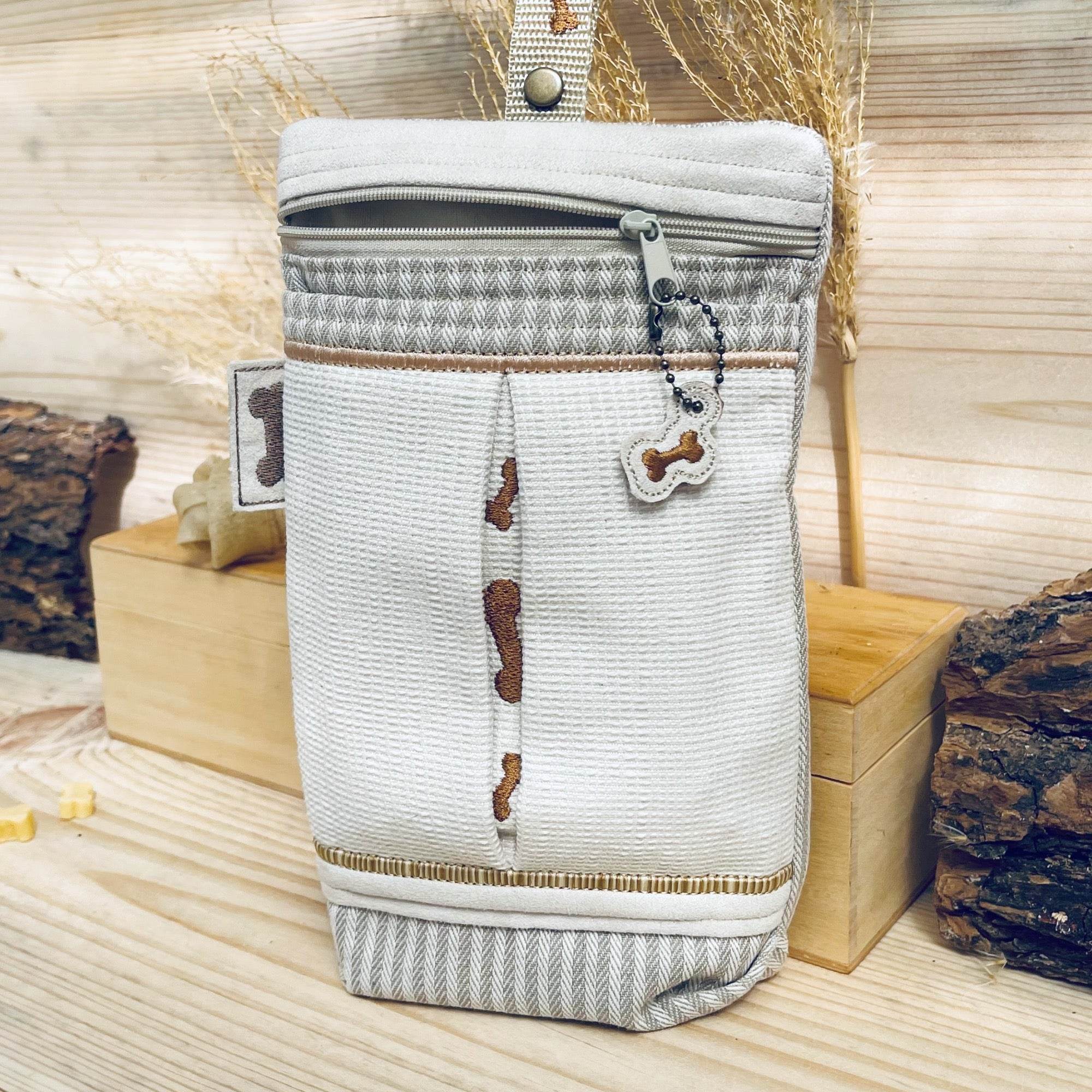 Stickdatei Tasche Set mit 3 Größen, S, M, L, ITH LongBone Bag - Sewando