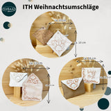 ITH Stickdatei Geschenkumschlag mit Pfote 13x18, 16x26 & Geschenkanhänger 10x10 - Sewando