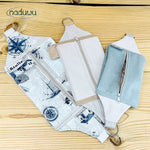 ITH Stickdatei Crossbody Bag Set 3 Größen, In The Hoop Tasche PaperBag Stulle - Sewando