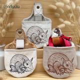 Stickdatei Beutel 16x23, In The Hoop Hundeleinentasche armadillo L-Bag