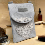 Stickdatei Beard Care Bag “BC” 18x25, In The Hoop Tasche - Sewando
