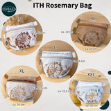 Stickdatei Umhängetasche Set mit 5 Größen, ITH Stickdatei Rosemary Bag
