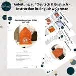 ITH Stickdatei Weihnachten Set, Geschenkumschlag und Anhänger - Sewando