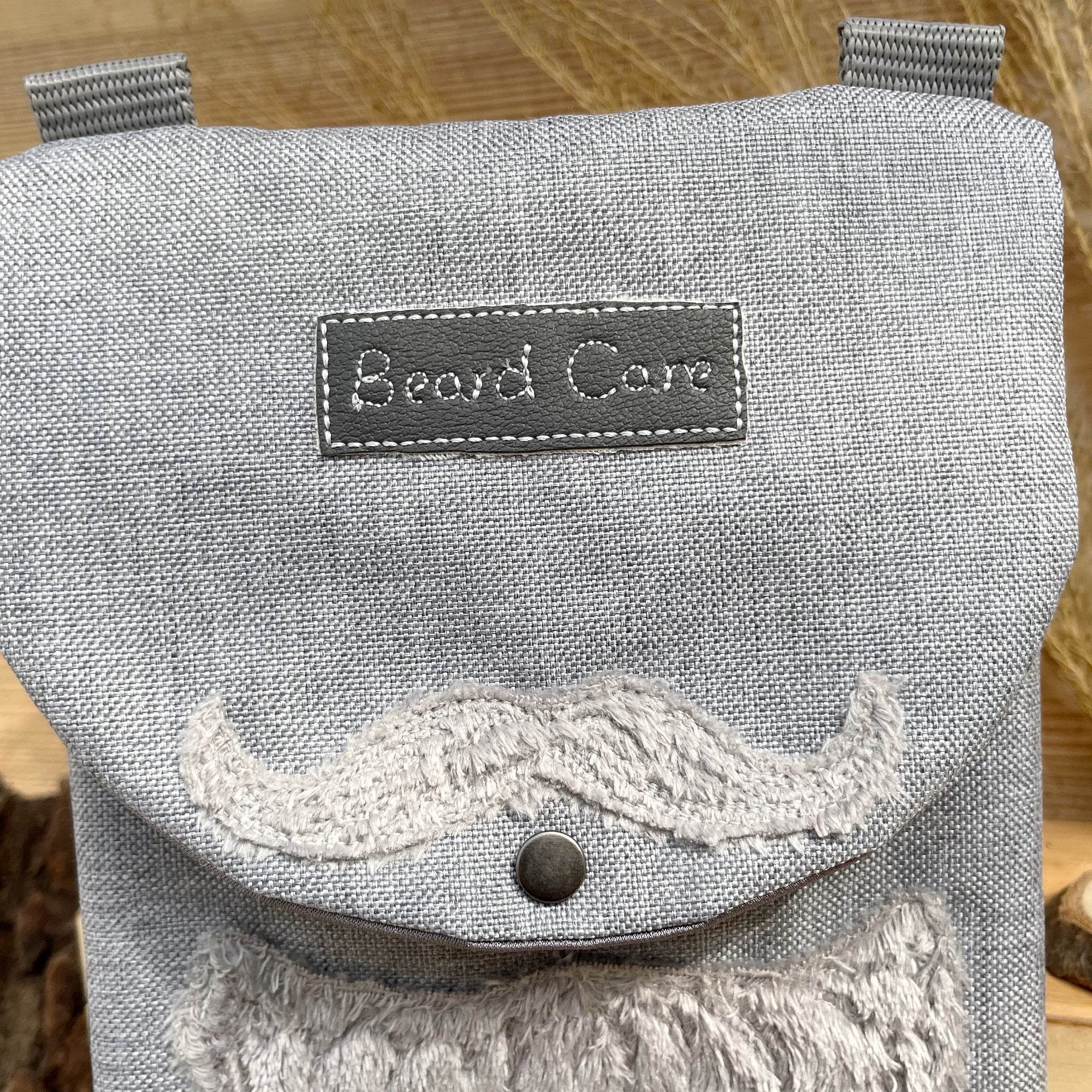 Stickdatei Beard Care Bag “BC” 18x25, In The Hoop Tasche - Sewando
