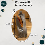 Stickdatei Futterdummy 6x16, ITH Trainings Dummy armadillo - Sewando