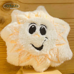 Stickdatei Sonne Stuffie 15x15, ITH Kuschelkissen Sunny - Sewando