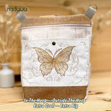 Stickdatei Big B-Fly Bag Set 5 Größen, ITH Stickdatei Tasche