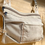 Stickdatei Baggy Bag 24x36, ITH Tasche mit 2 Reißverschlüssen