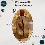 Stickdatei Futterdummy 8x18, ITH Trainings Dummy armadillo