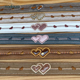 Stickdatei Herz-Armband “Schatz” in 5 Größen, ITH Schmuck ab 5x18,