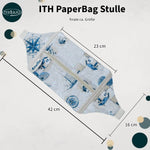 ITH Stickdatei Crossbody Bag 18x25, In The Hoop Tasche PaperBag Stulle - Sewando