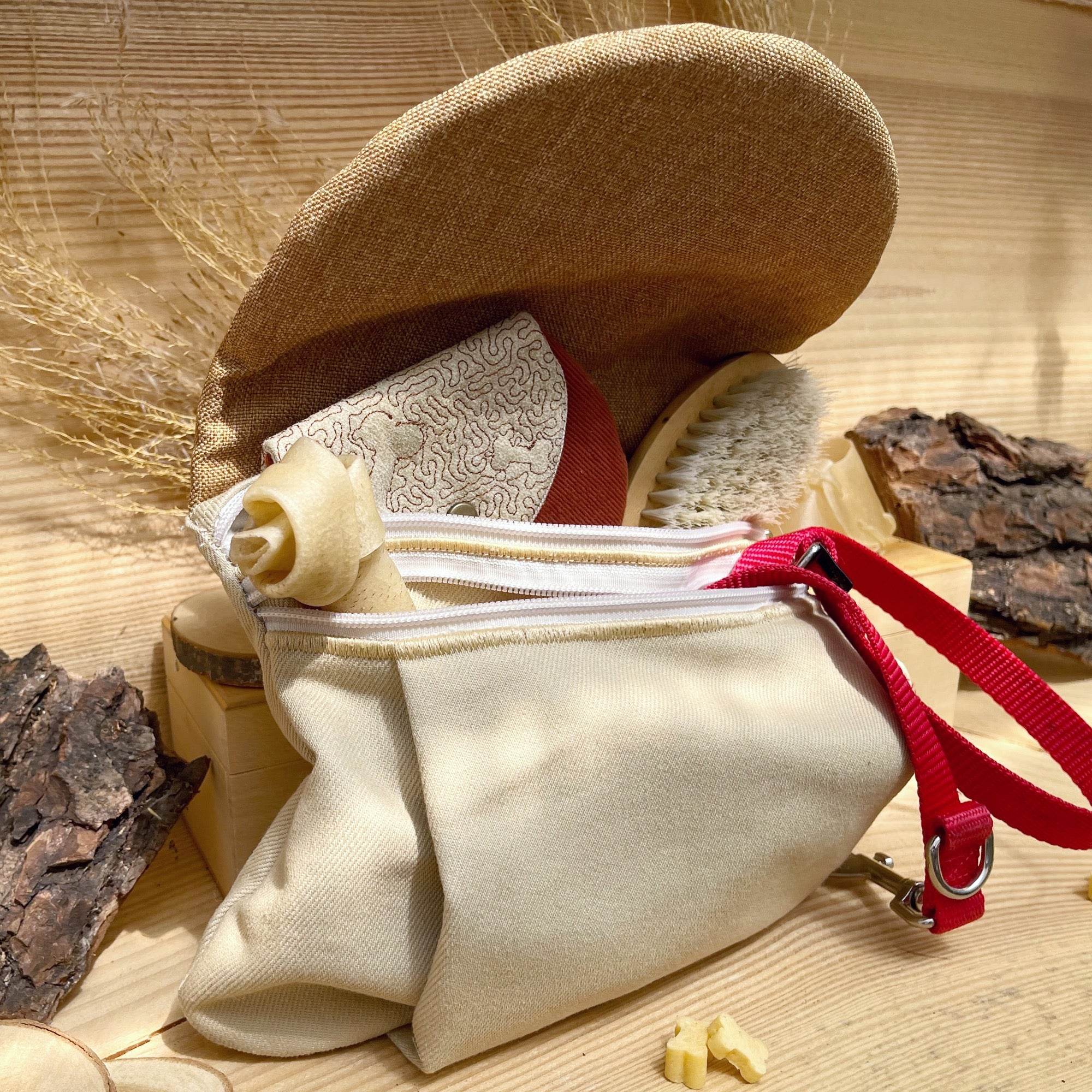 Stickdatei Tasche Big Paw Set, In The Hoop Bag in 5 Größen - Sewando