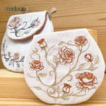 Stickdatei Round Rosi Bag Set mit 3 Größen, ITH runde Tasche - Sewando