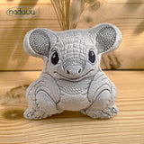Stickdatei armadillo Stuffie 18x20, ITH Stickdatei Gürteltier Kuscheltier