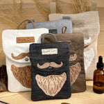 Stickdatei Beard Care Bag “BC” Set, ITH Tasche in 5 Größen - Sewando