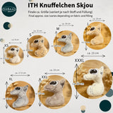 Stickdatei Knuffelchen Skjou Set mit 7 Größen, ITH Stickdatei Kuscheltier