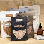 Stickdatei Beard Care Bag “BC” 18x25, In The Hoop Tasche - Sewando