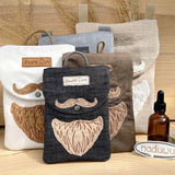Stickdatei Beard Care Bag “BC” 18x25, In The Hoop Tasche - Sewando