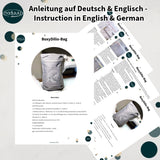 Stickdatei BoxyDillo Bag 13x18, ITH Tasche mit Reißverschluss