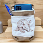 Stickdatei BoxyDillo Bag 15x20, ITH Tasche mit Reißverschluss - Sewando