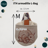 Stickdatei Beutel 15x20, In The Hoop Hundeleinentasche armadillo L-Bag