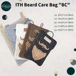 Stickdatei Beard Care Bag “BC” Set, ITH Tasche in 5 Größen - Sewando