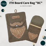 Stickdatei Beard Care Bag “BC” 15x21, In The Hoop Tasche - Sewando