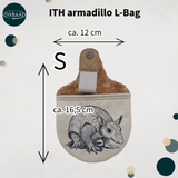 Stickdatei Beutel 13x18, In The Hoop Hundeleinentasche armadillo L-Bag