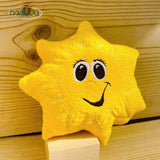 Stickdatei Sonne Stuffie 18x18, ITH Kuschelkissen Sunny