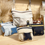 Stickdatei Baggy Bag Set, ITH Tasche in 5 Größen mit 2 Reißverschlüssen - Sewando