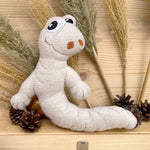 Stickdatei Kuscheltier Wurm 20x24 cm, ITH Plüschtier - Sewando