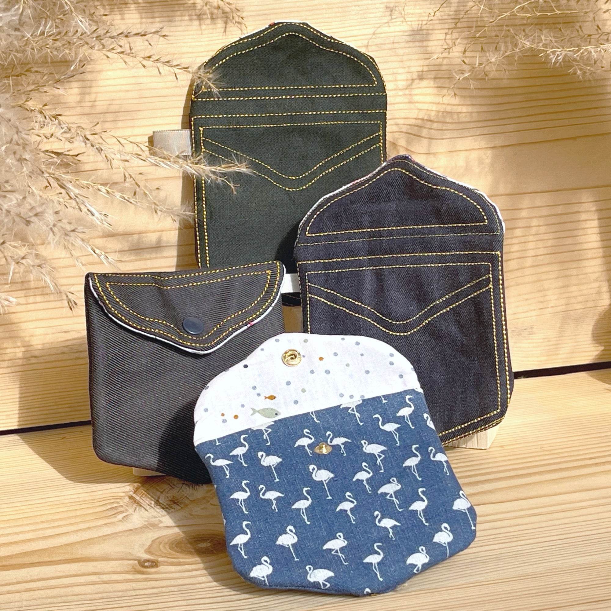 Stickdatei Jeanstasche 13x18 mit Klappe, ITH Back Pocket Bag - Sewando
