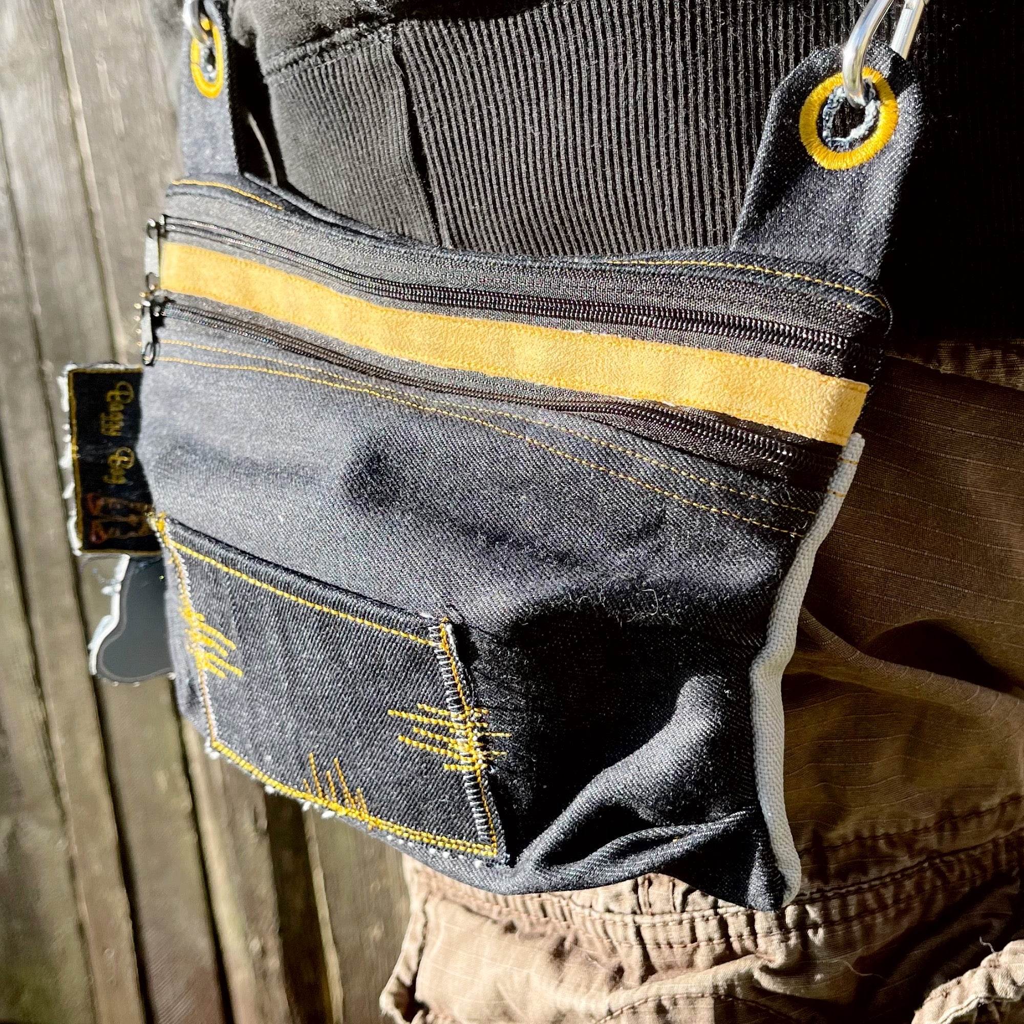 Stickdatei Baggy Bag 15x24, ITH Tasche mit 2 Reißverschlüssen - Sewando