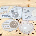 Stickdatei maritimes Mug Rug Set mit 5 ITH Designs - Sewando
