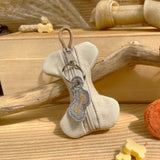Stickdatei Knochen Mini-Tasche für 10x10 Rahmen - Sewando