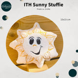 Stickdatei Sonne Stuffie 16x16, ITH Kuschelkissen Sunny - Sewando