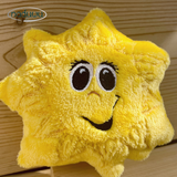 Stickdatei Sonne Stuffie 20x20, ITH Kuschelkissen Sunny