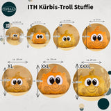 Stickdatei Kürbis-Troll Stuffie Set mit 7 Größen, ITH Kuscheltier - Sewando