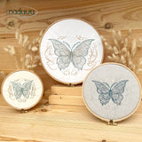 Stickdatei Schmetterling Set mit 7 Größen, B-Fly Scribble ab 9x10